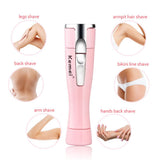 Épilateur électrique indolore pour femmes épilation faciale pour les lèvres des joues menton et cou aisselle Bikini cheveux corps épilateur tondeuse - jamaale