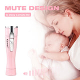 Épilateur électrique indolore pour femmes épilation faciale pour les lèvres des joues menton et cou aisselle Bikini cheveux corps épilateur tondeuse - jamaale