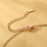 COLLIER D'AMOUR AVEC 100 MOTS JE T'aime de différente langue plus un bracelet - jamaale